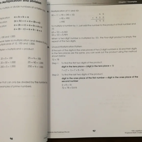 Singapore Math G4+ - Picture 6 of 7